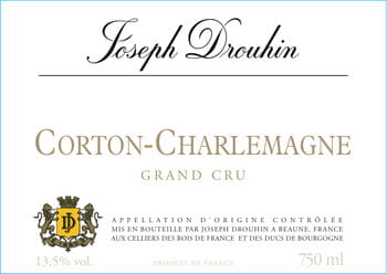 2020 Joseph Drouhin - Corton Charlemagne
