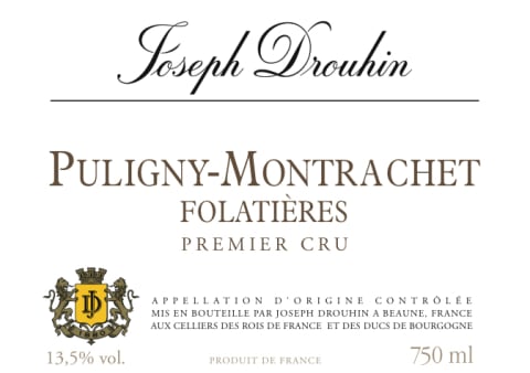 2020 Joseph Drouhin - Puligny Montrachet Folatieres