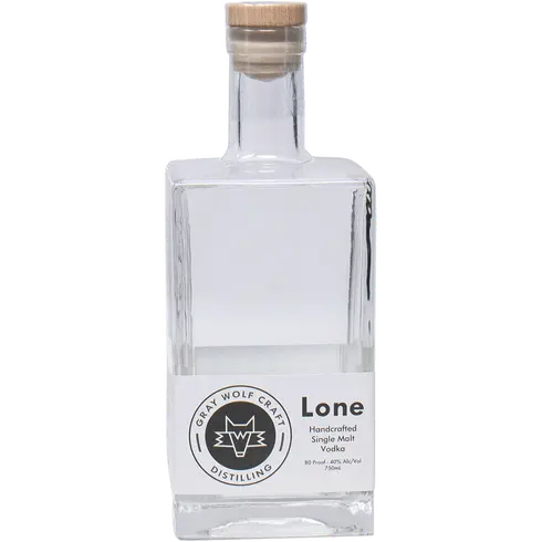 Gray Wolf Lone (Single Malt) Vodka 750ml