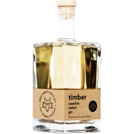 Gray Wolf Timber (Sassafras Finish) Gin 750ml