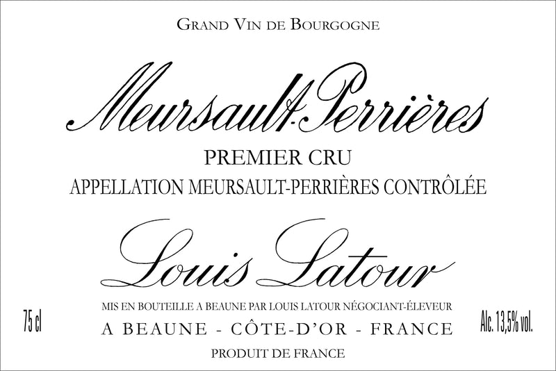 2020 Louis Latour - Meursault Perrieres