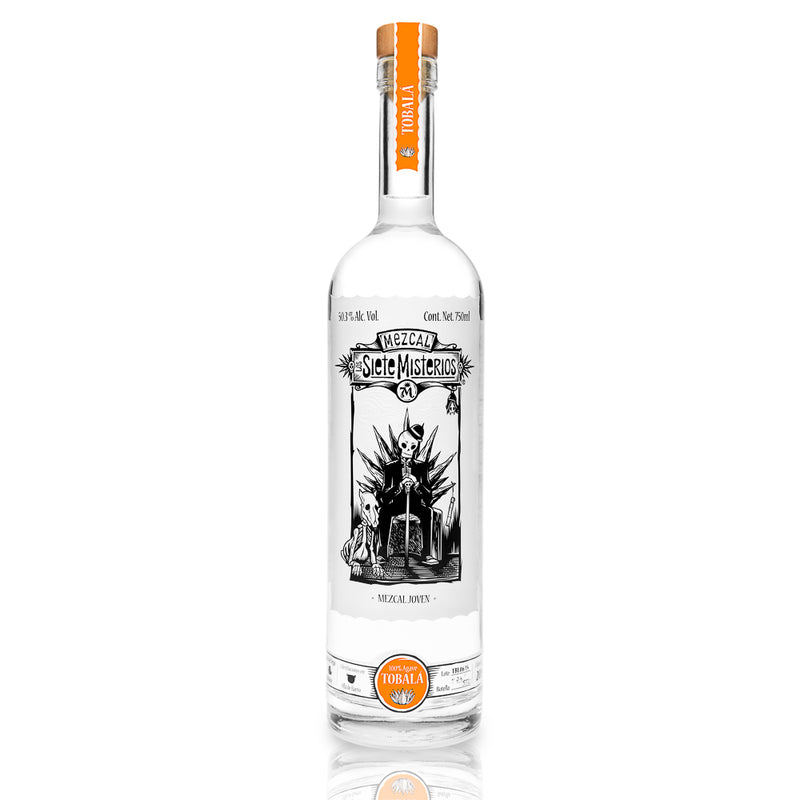 Los Siete Misterios Ancestral (Dest. en Olla de Barro) TOBALA Mezcal 750ml