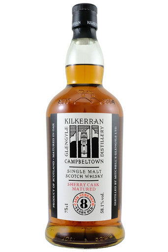 Kilkerran (Springbank) Sherry 8 yr Cask Single Malt Whiskey 750ml