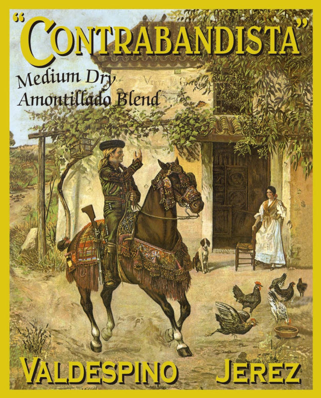 NV Valdespino -  Jerez Contrabandista Medium Dry Sherry