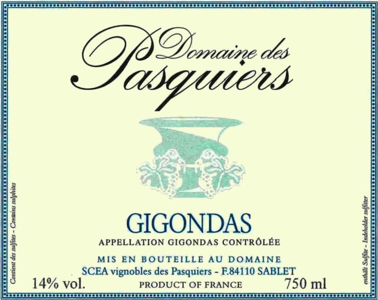 2021 Domaine des Pasquiers - Gigondas