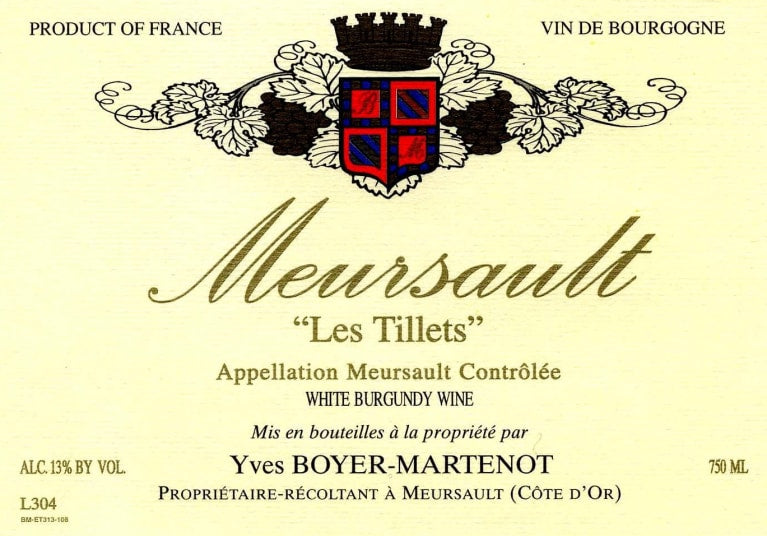 2020 Boyer-Martenot - Meursault Tillets