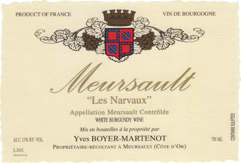 2020 Boyer-Martenot - Meursault Narvaux