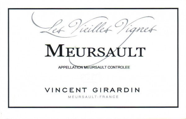 2020 Vincent Girardin - Meursault Vieilles Vignes