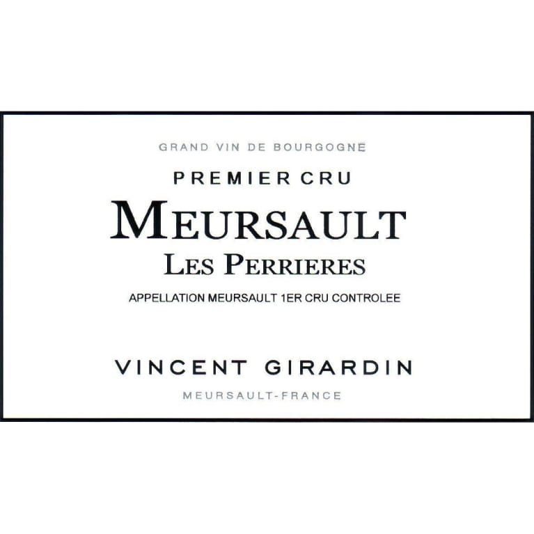 2020 Vincent Girardin - Meursault Perrieres