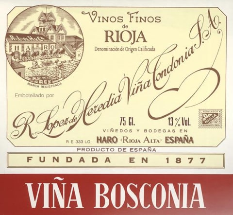 2011 Lopez de Heredia - Rioja Vina Bosconia Reserva