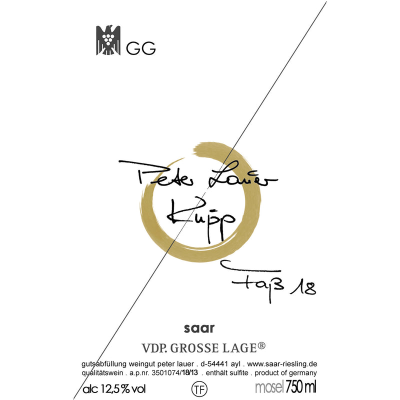 2021 Lauer, Peter - Riesling Fass 18 Kupp Grosses Gewachs