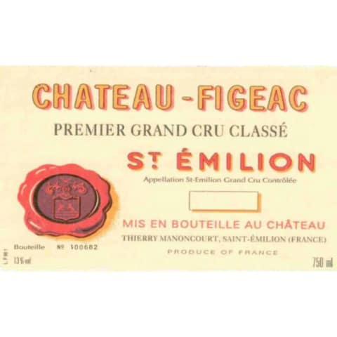 1990 Chateau Figeac St. Emilion