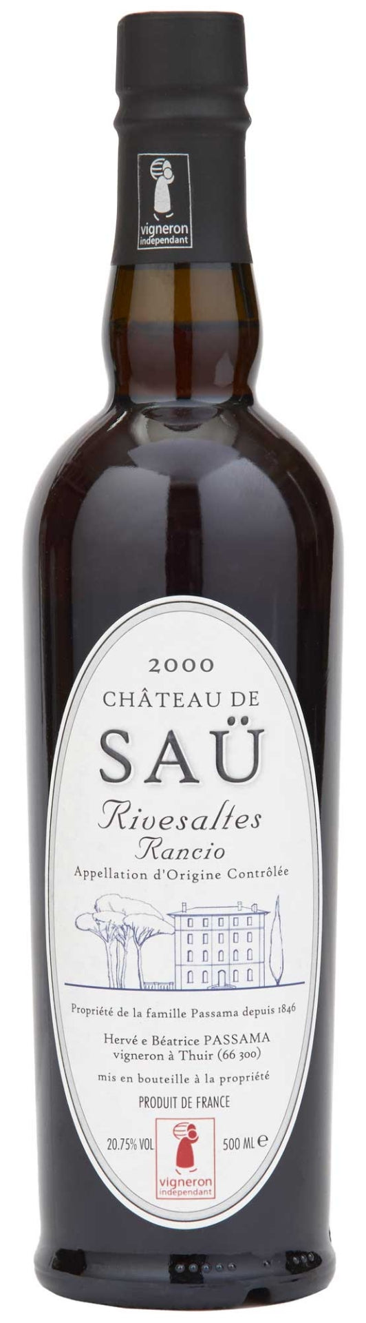 2000 Chateau de Sau Rivesaltes Rancio (500ml)