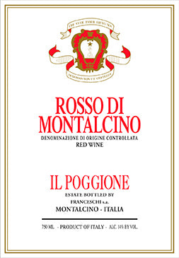 2019 Il Poggione - Rosso di Montalcino