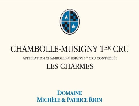 2019 Michele & Patrice Rion - Chambolle Musigny Charmes