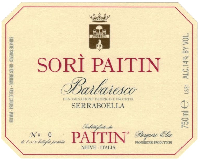 2019 Pasquero-Elia - Barbaresco Serraboella