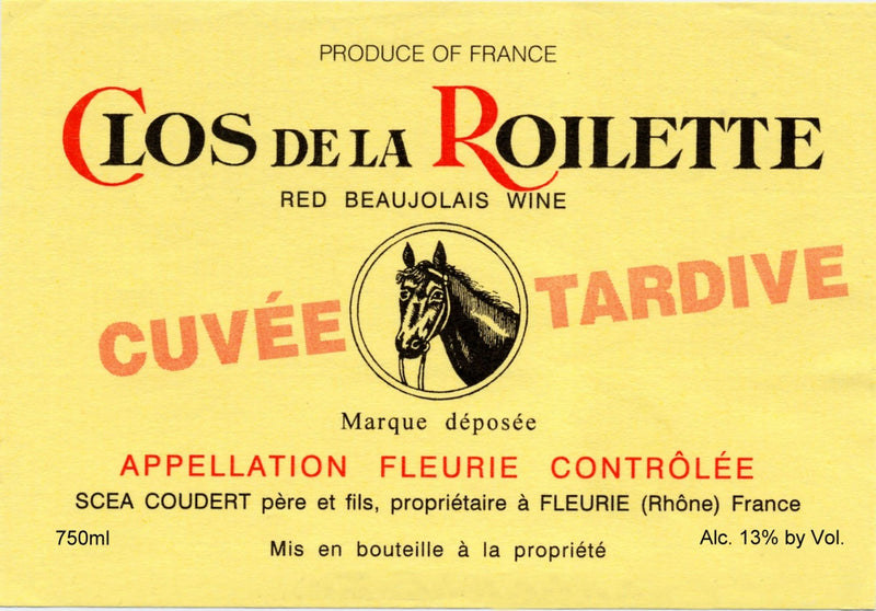 2021 Clos de la Roilette - Fleurie Cuvee Tardive