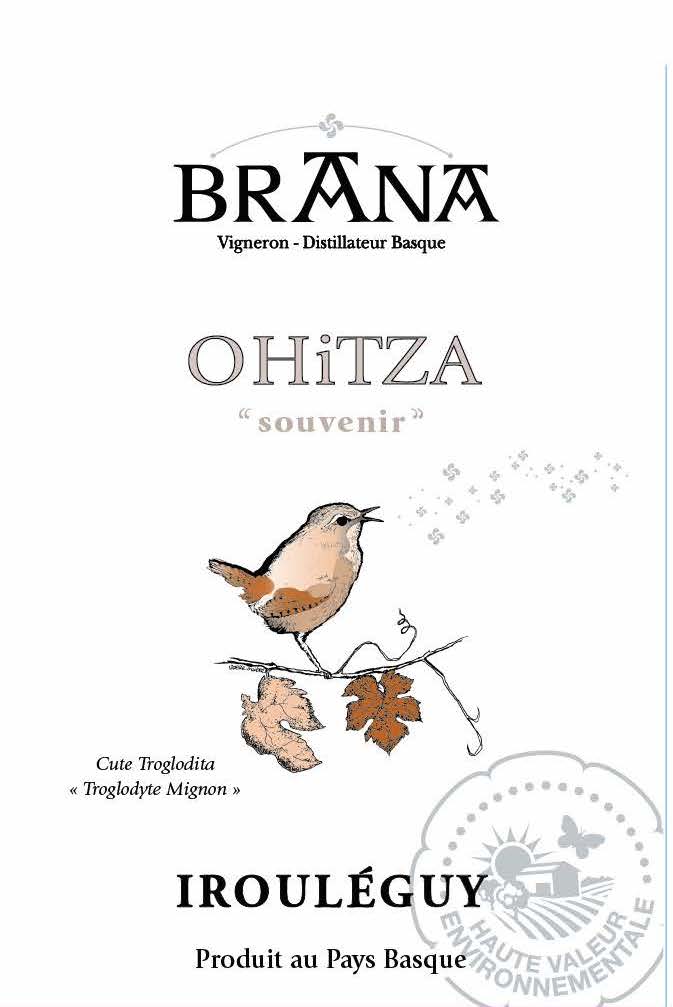 2020 Domaine Brana Tannat Irouleguy Ohitza