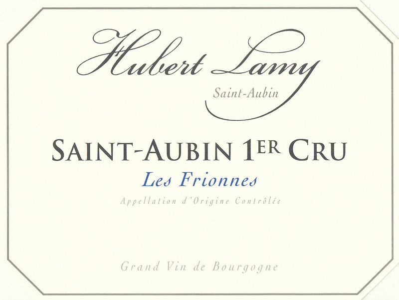 2020 Hubert Lamy - St. Aubin Frionnes