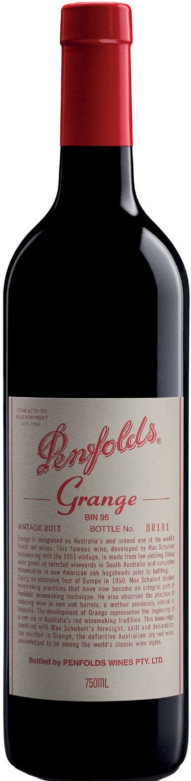 2018 Penfolds -  South Australia Grange Bin 95