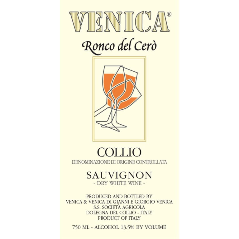 2021 Venica - Collio DOC Sauvignon Blanc Ronco del Cero