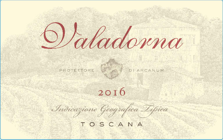 2016 Tenuta di Arceno - Toscana Rosso IGT Valadorna di Arcanum