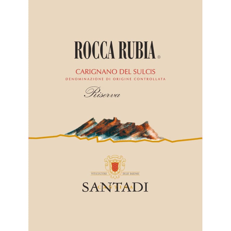 2018 Cantina Santadi - Carignano del Sulcis Riserva Rocca Rubia