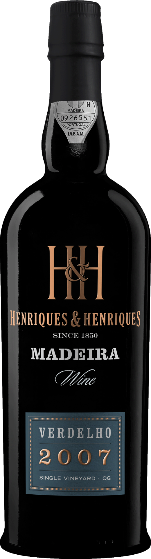 2007 Henriques & Henriques - Madeira Verdelho Single Harvest 'Q.G.'