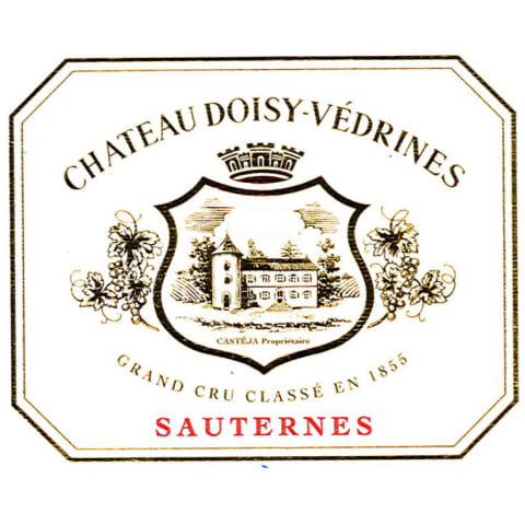 2016 Chateau Doisy Vedrines - Sauternes HALF BOTTLE (375ml)