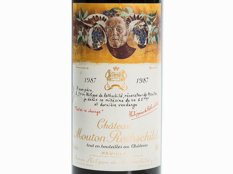 1987 Chateau Mouton Rothschild Pauillac