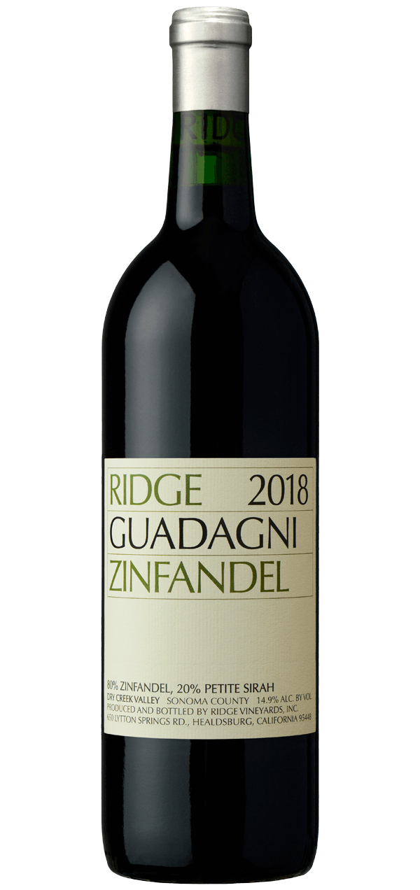 2018 Ridge - Zinfandel Sonoma County Guadagni