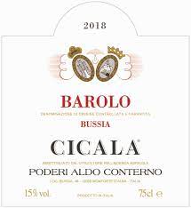 2018 Conterno, Aldo - Barolo Cicala MAGNUM (1.5L)