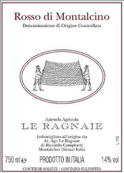 2019 Le Ragnaie - Rosso di Montalcino
