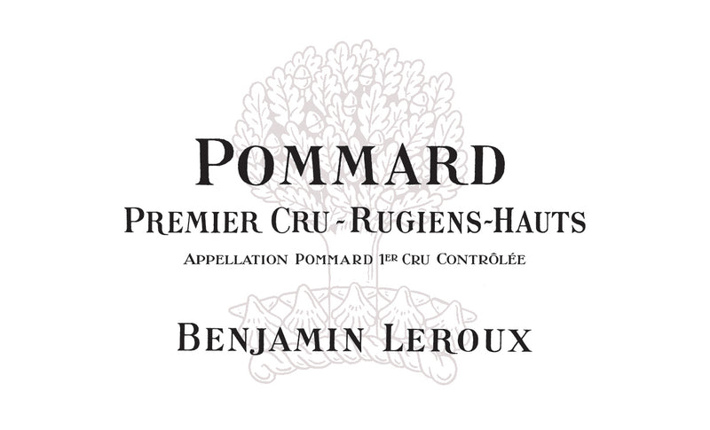 2020 Benjamin Leroux - Pommard Rugiens