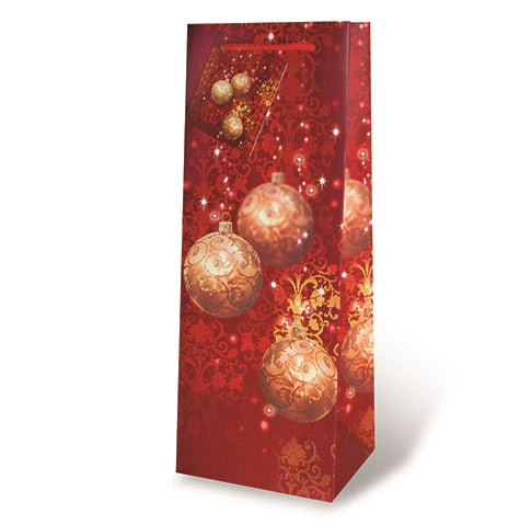 Gift Bag Festive Holiday Red ornament