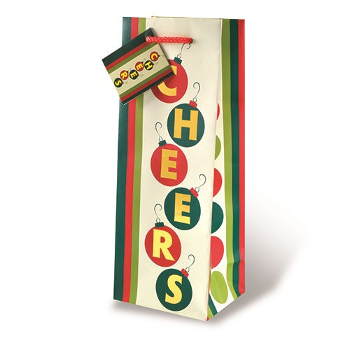 Gift Bag Christmas cheers ornaments