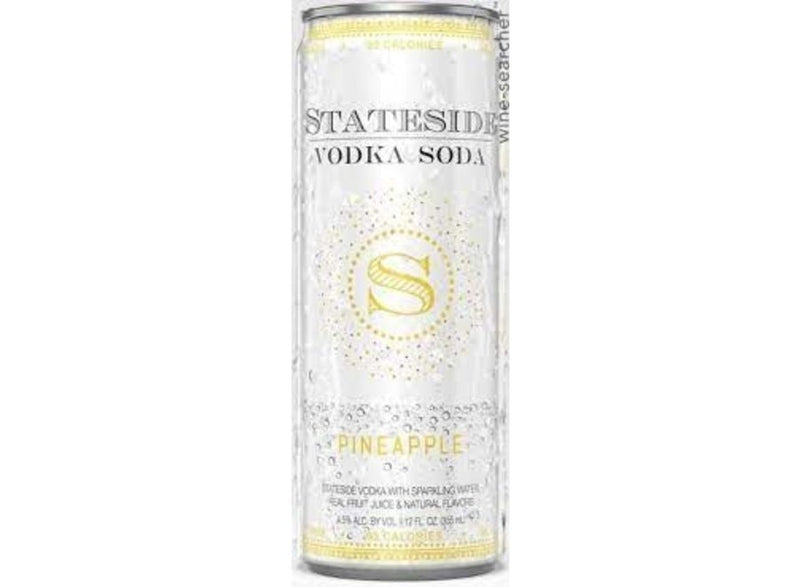 Stateside Vodka Soda Pineapple 4pk