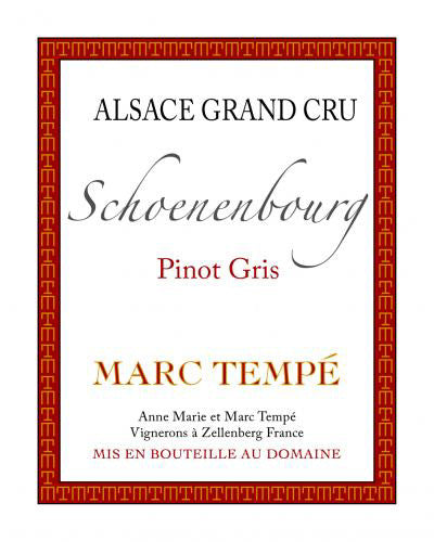 2019 Marc Tempe - Pinot Gris Grand Cru Schoenenbourg