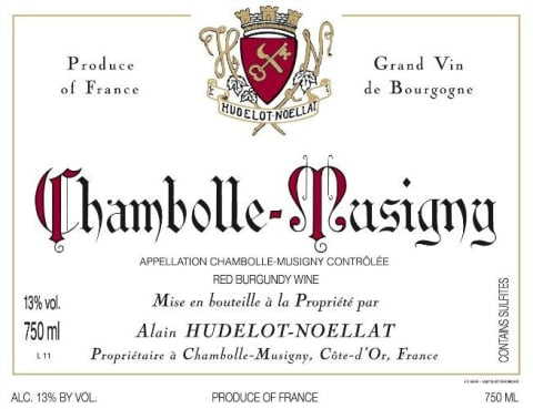 2021 Alain Hudelot-Noellat - Chambolle Musigny