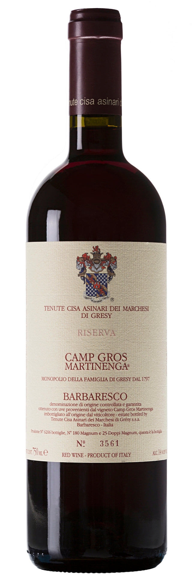 2016 Marchese di Gresy - Barbaresco Riserva Camp Gros