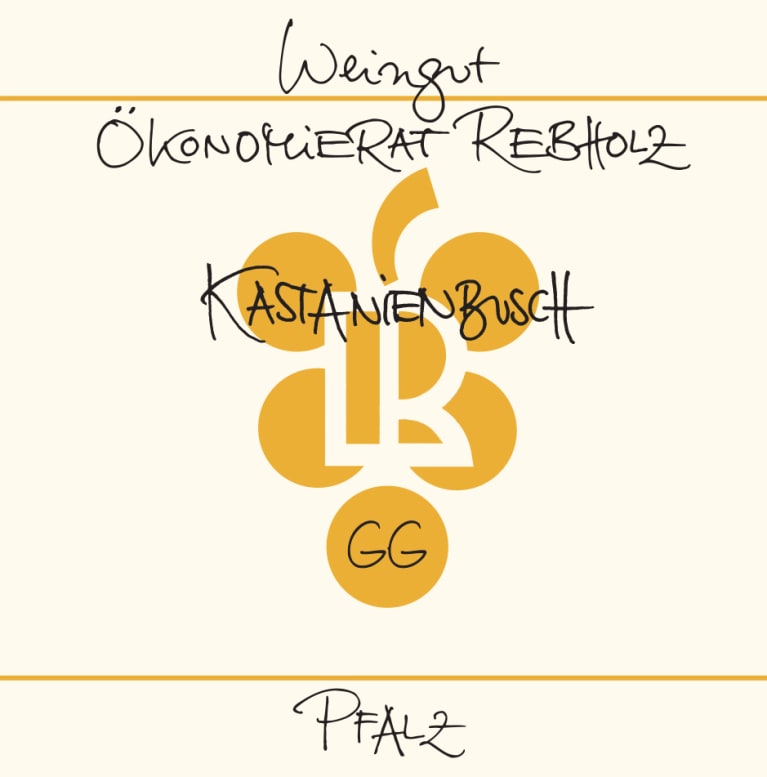 2021 Rebholz - Kastanienbusch Riesling trocken Grosses Gewachs HALF BOTTLE (375ml)