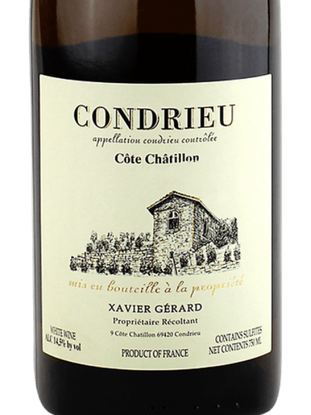2021 Xavier Gerard - Condrieu Le Cote Chataillon