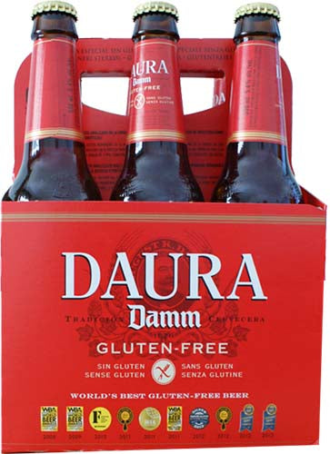 Estrella Damm DAURA Gluten free 6pk bottle