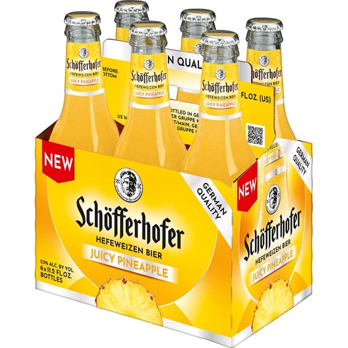 Schofferhofer - Juicy Pineapple Radler 6pk