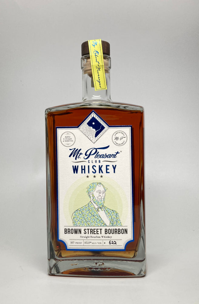 Mt.Pleasant Club Whiskey Brown Street Bourbon Whiskey 750ml