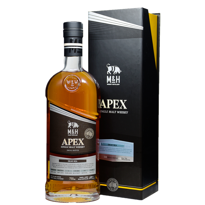 Milk & Honey Apex Dead Sea Single Malt Whiskey 750ml