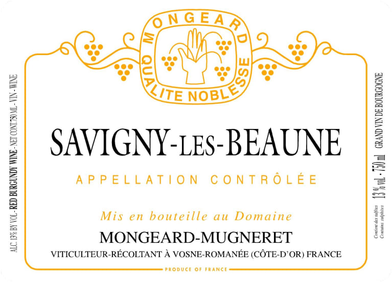 2020 Mongeard-Mugneret - Savigny les Beaune Narbantons