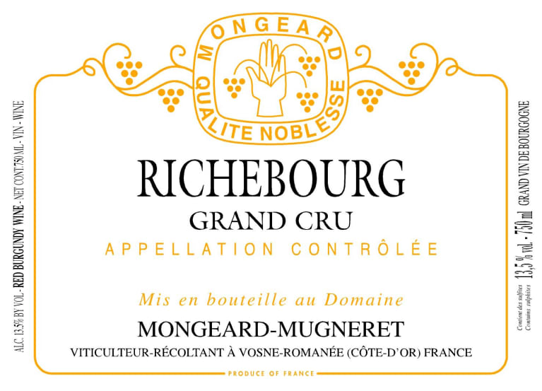 2020 Mongeard-Mugneret - Richebourg