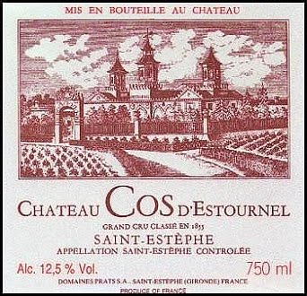 1985 Chateau Cos D'Estournel - St. Estephe