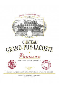 1989 Chateau Grand Puy Lacoste - Pauillac